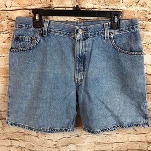 Vintage Levi's Denim Shorts Size 14